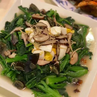 a plate of food