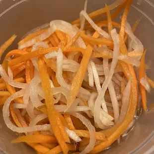 Radish and Carrots Salad
