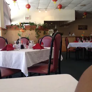 Nice set up of the restaurant.