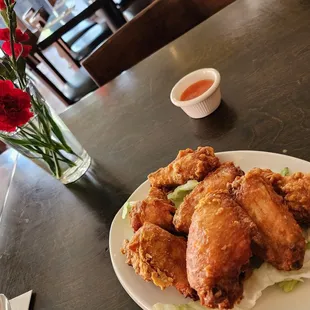 Fried chicken wings