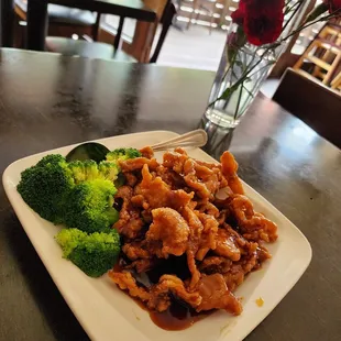 Crispy honey chicken
