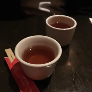 A nice hot cup of tea on this cold snowy night!