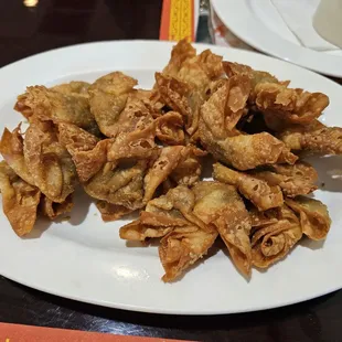 3 orders of fried wontons