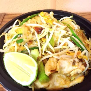 Pad Thai Noodle.
  One of our signature dish