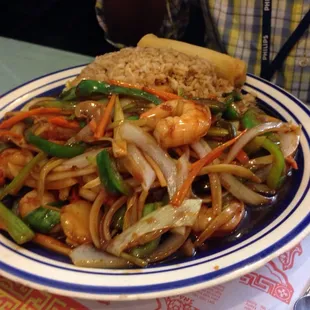 Shrimp with garlic sauce