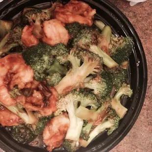 The shrimp on top was pretty much it..but it did taste fresh which I appreciated.