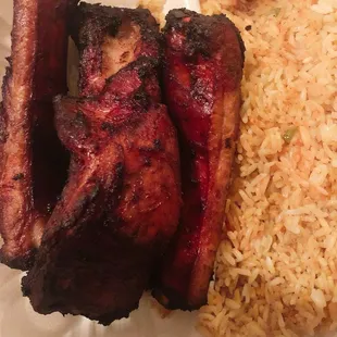BBQ Spare Ribs Platter