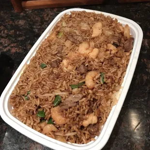 Combination fried rice