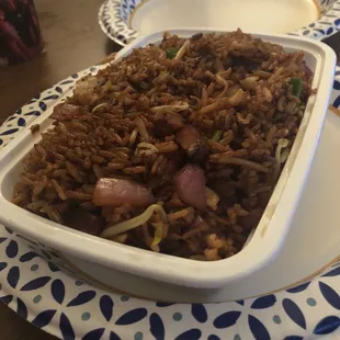 Pork fried rice