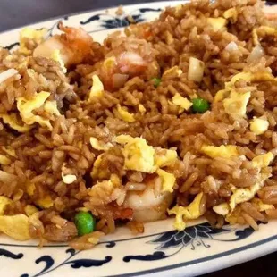 Shrimp fried rice, sooooooo good!