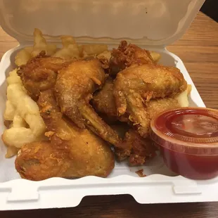 Chicken Wings Prior to Mumbo Sauce