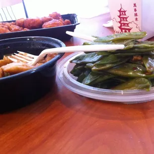 80% vegetables that no one eats......20% cheap quality meat. YAyyyyy...-_-