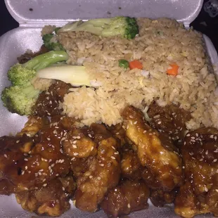 Sesame chicken