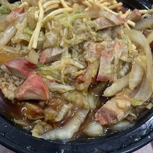 Roast Pork Chow Mein
