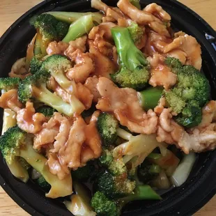 Chicken and Broccoli