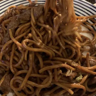 Beef Lo - Mein With Chicken or Beef or Shrimp or Pork or Combo