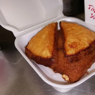 Shrimp Toast. Very tasty.