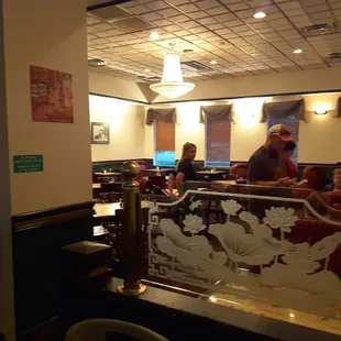 Another one of several dining rooms in Hunan Chinese Restaurant