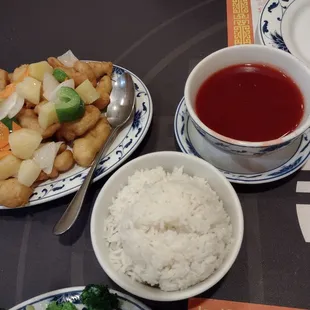 Sweet sour chicken