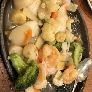 Seafood platter