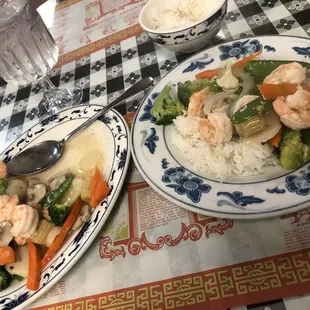 Shrimp w/ veggies
