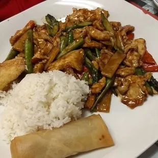 Special asparagus chicken