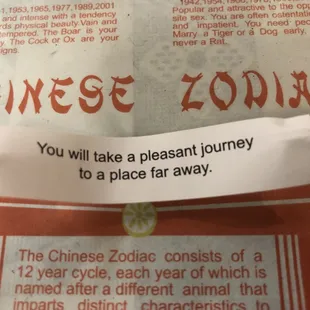 Good news @ start of road trip!