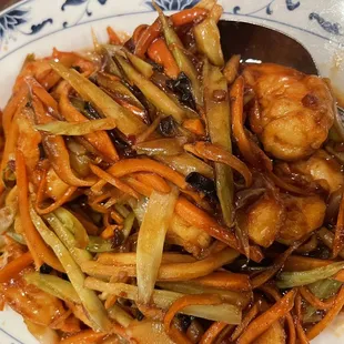 Shrimp in Garlic Sauce