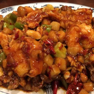 Delight of Three (shrimp, beef, chicken)