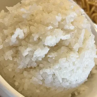 Side White rice