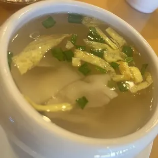 Wonton soup