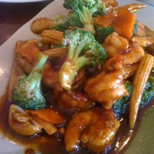 Szechuan Shrimp Stir-Fry