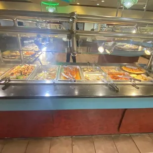 a view of a buffet