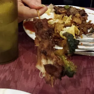 &quot;Chicken and broccoli&quot;