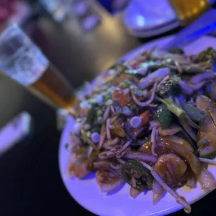 3. Shrimp Chow Mein skinny noodles