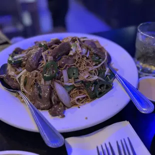 2. Beef Chow Mein