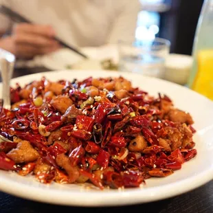 Spicy chicken pieces