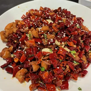 Chongqing Style Spicy Chicken