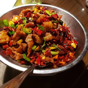 Stir Fried Pork Intestine