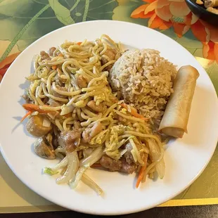 Chicken Lo Mein Lunch House Special