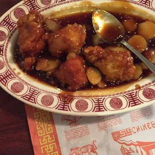 Sesame chicken