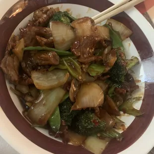 Hunan beef