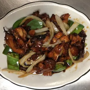 Bourbon chicken