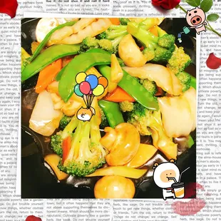 Mix Veg w. Brown Sauce