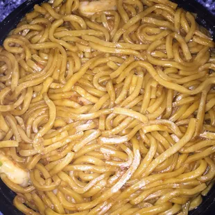Shrimp Lo Mein (No veggies upon request)