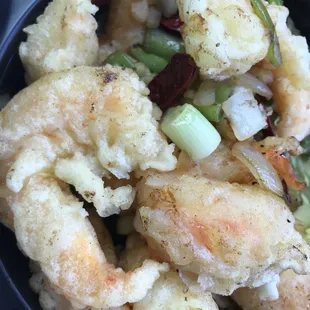 Salt and pepper shrimp