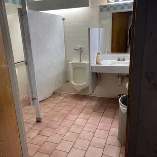 I love opening a bathroom door and there you are peeing for ALL to see.