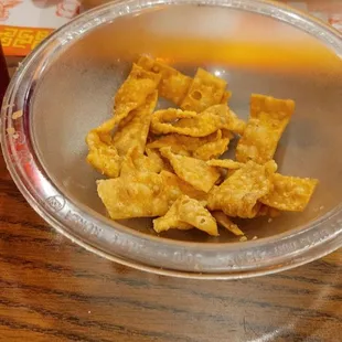 Complimentary crunchys