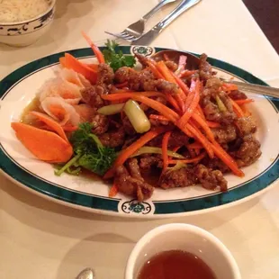 Crispy beef