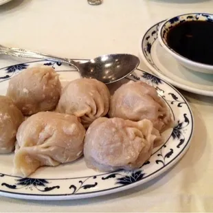 Pork steamed dumplings...